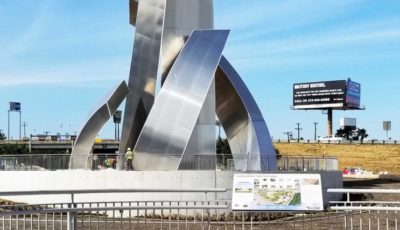 Sculpture-Lackland Corridor Gateway, in San Antonio-Projects-Jerdon Enterprise