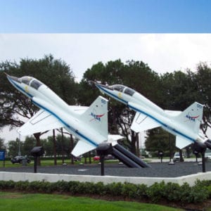 Jeredon-Jet-Monument-at-NASA-Entrance